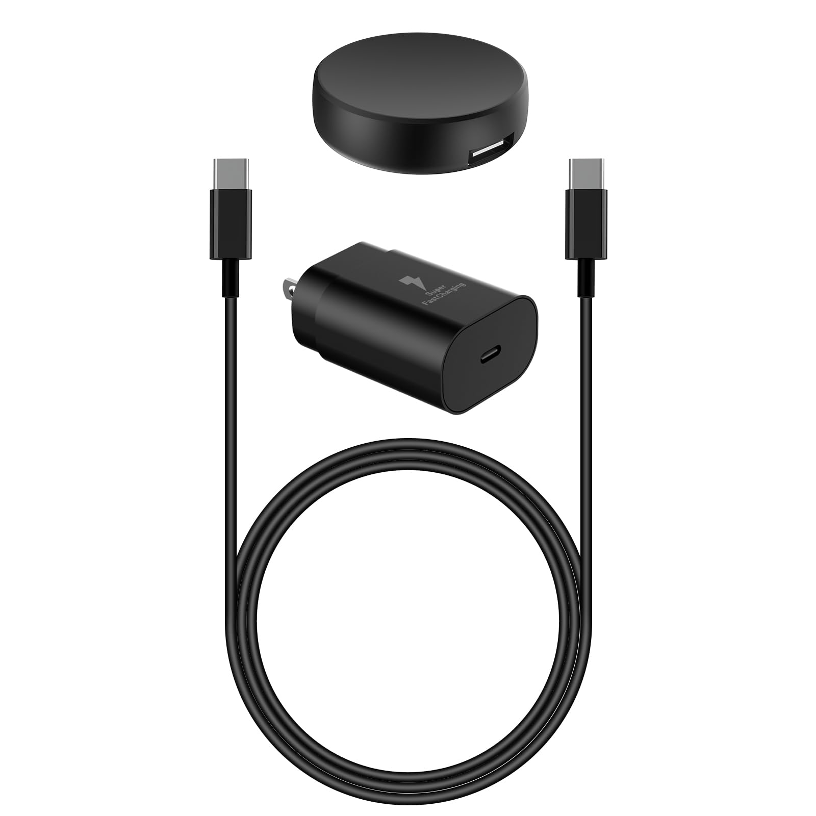 Galaxy Watch Charger(Split) C Charger Cable Fast Charging, 25W Super Fast Charger Compatible With Galaxy Watch 6/6 Classic/5 Pro